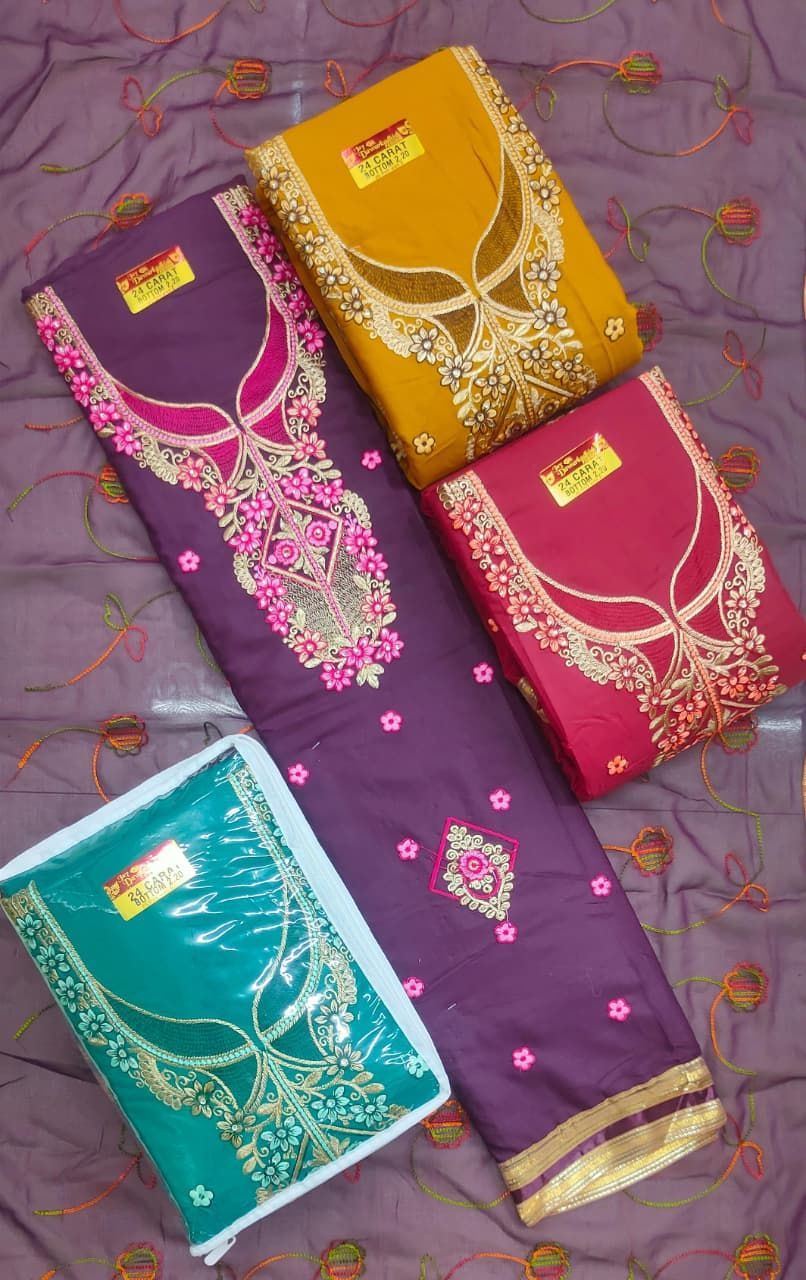 24 Carat Unstitched Suit